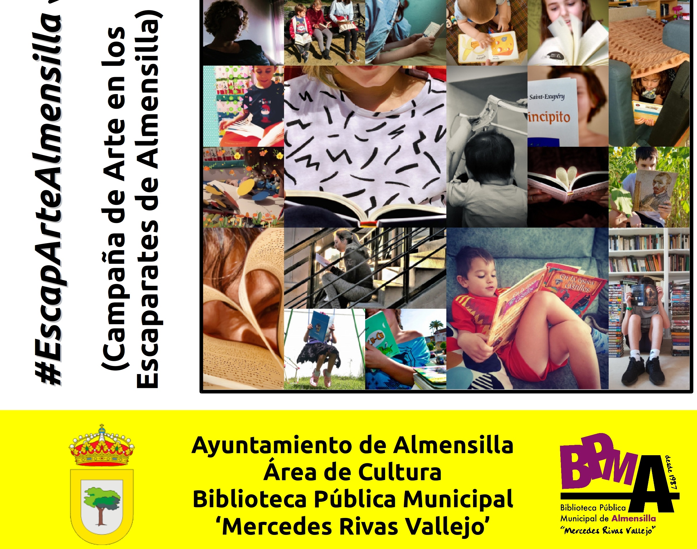 Cartel Campaña EscapArteAlmensilla