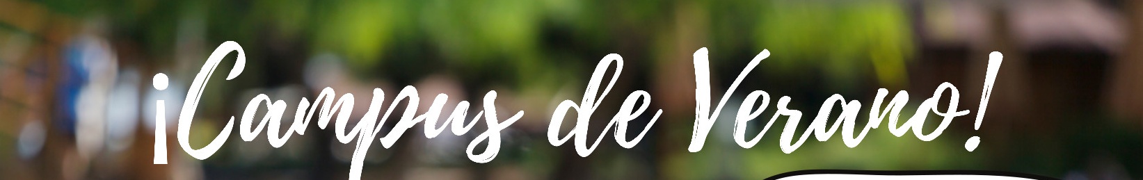 Cartel Campus de Verano 2021