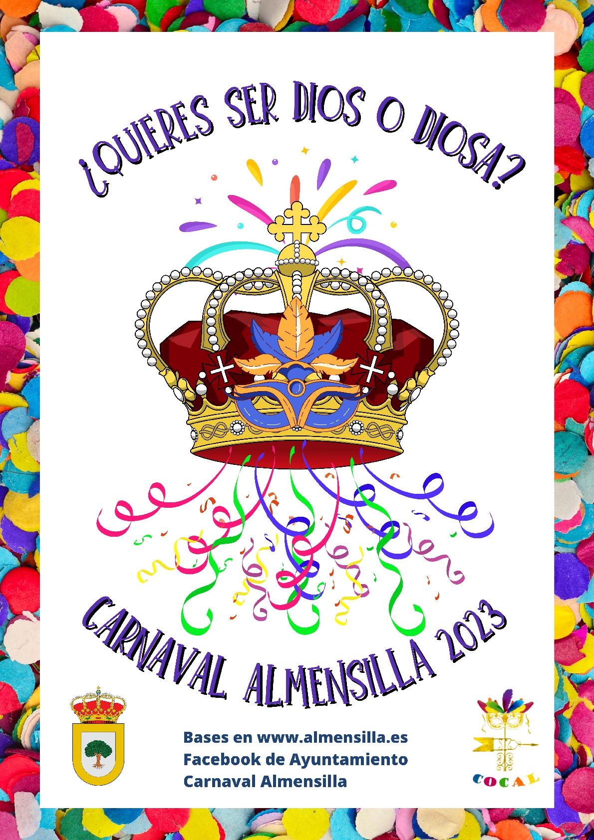 Cartel Dios y Diosa Carnaval 2023