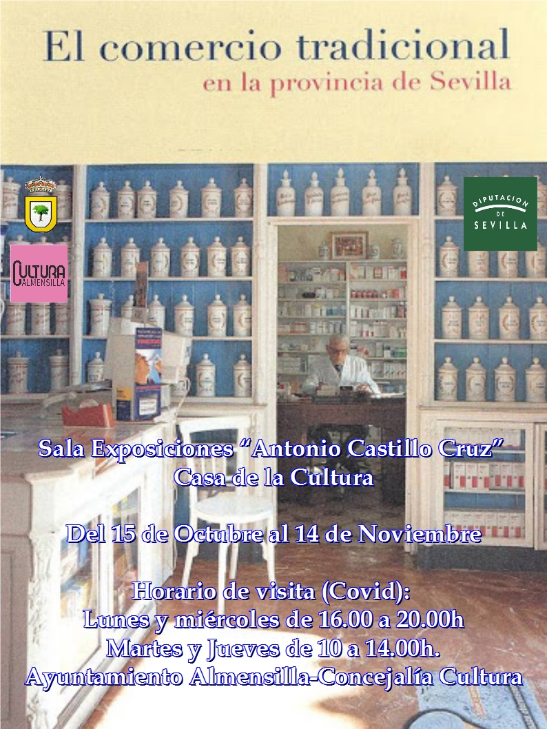 Cartel exposición comercio tradicional
