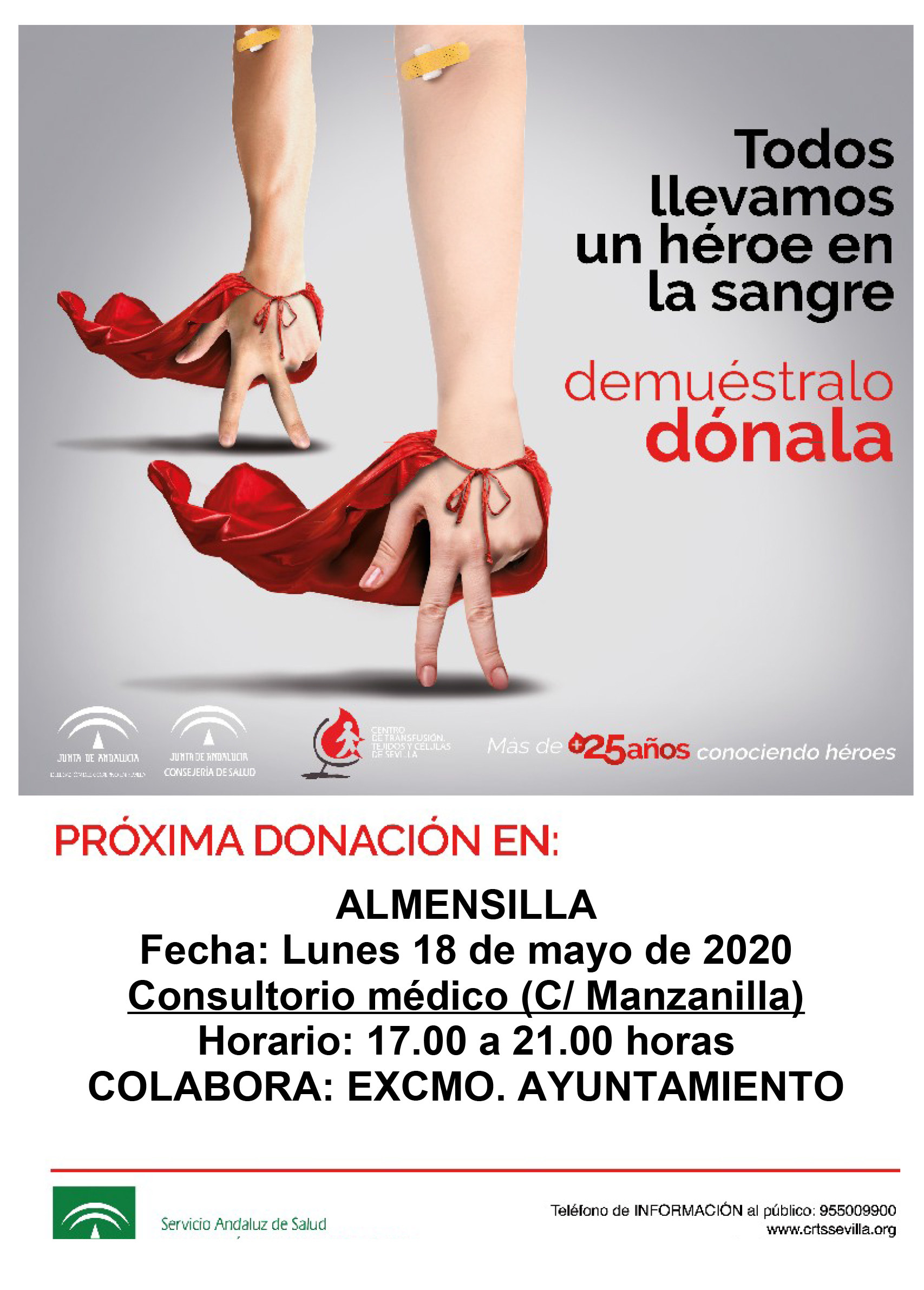 Donación de sangre en Almensilla mayo20