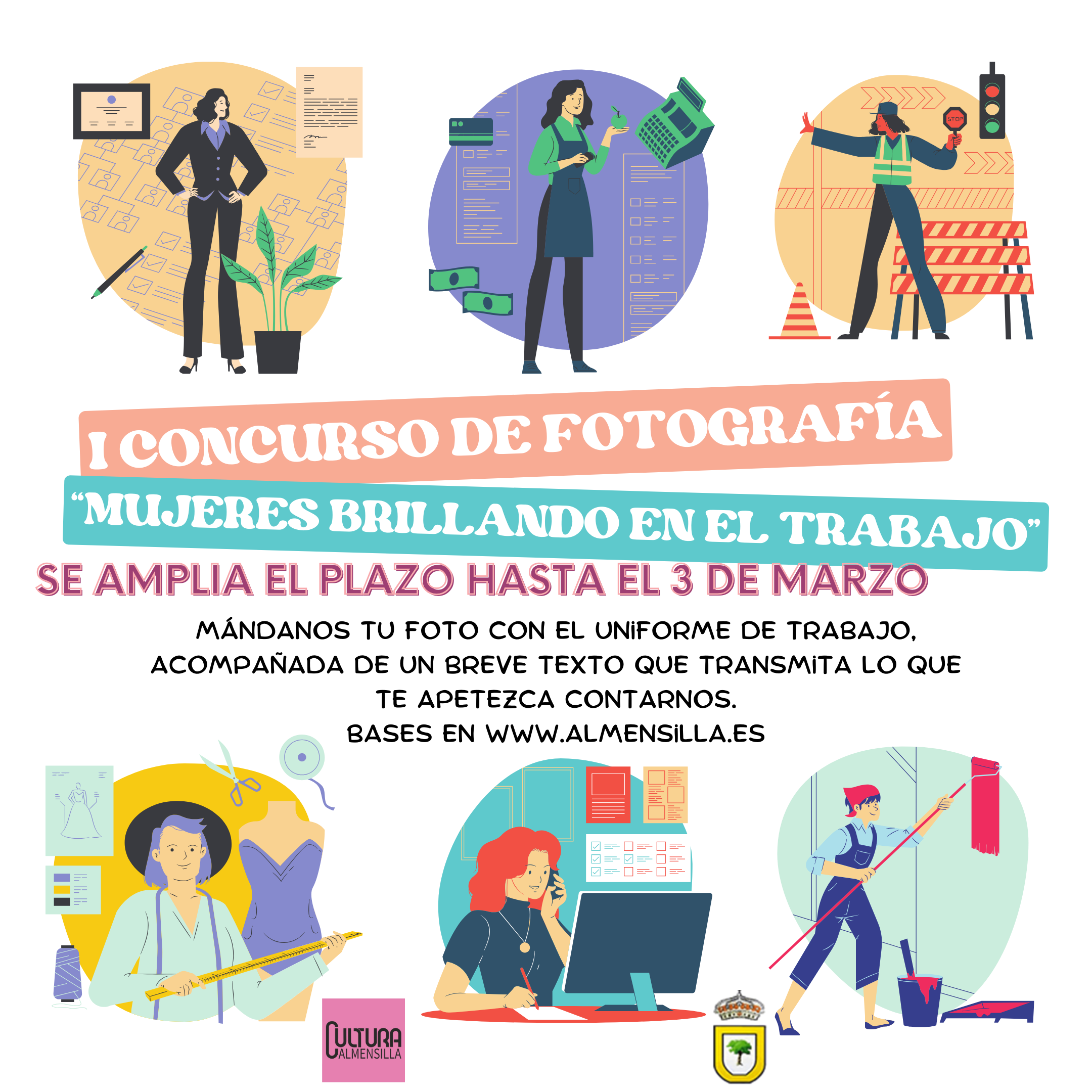 I Concurso Fotografía 'Mujeres Brillando en el trabajo'